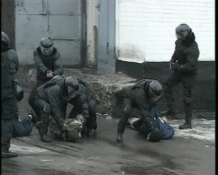 Police training Vídeos de archivo 10842623