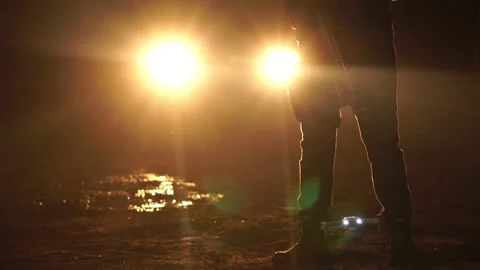 Police Using Scouting Drone in The security check Stock Footage 242602406