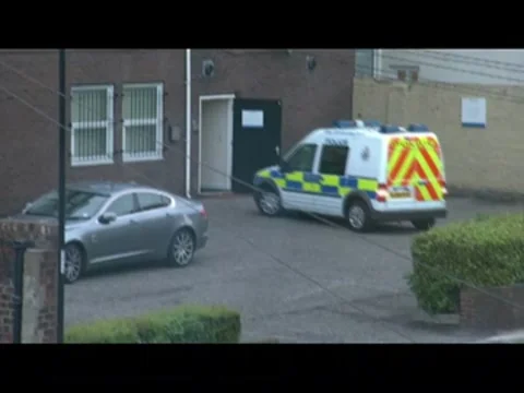 Police van Stock Footage 7749524