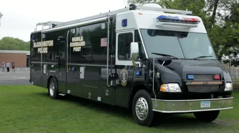 Police Van Stock Footage 20543642