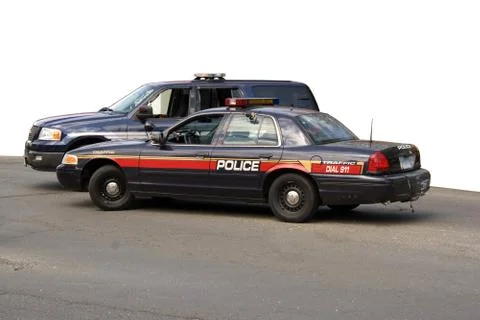 Police Vehicles Stock Photos