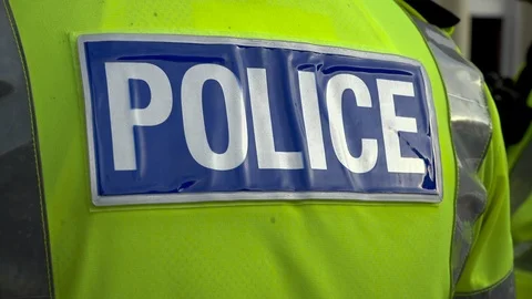 Police vest Stock Footage 92764023