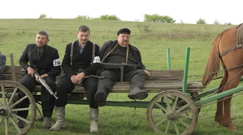 Policeman during the Second World War. Editorial Stock Footage 25485095