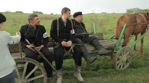 Policeman during the Second World War. Editorial Stock Footage 25485371