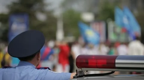 Policeman Video stock 22282945