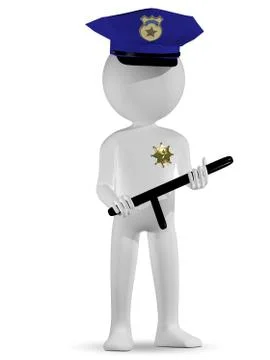 Policeman Stock Illustration