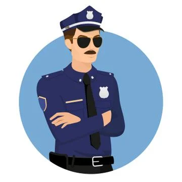 Policeman Stock Illustration