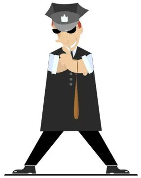 Policeman Illustrazione stock