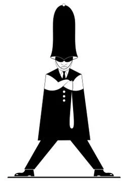 Policeman Stock Illustration