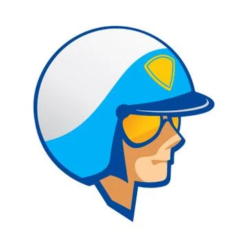 Policeman sign Stock Illustration