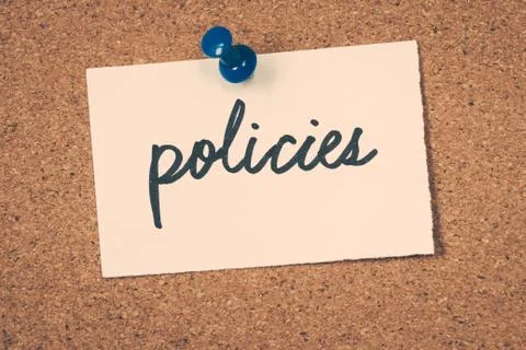Policies Stock Photos