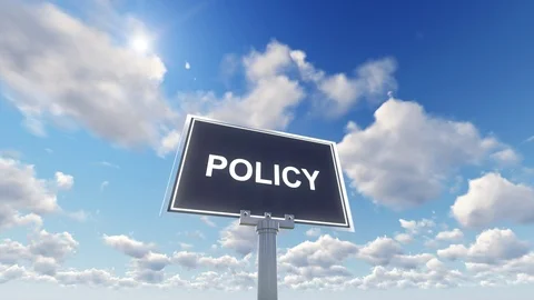 Policy Concept Video stock 95666656