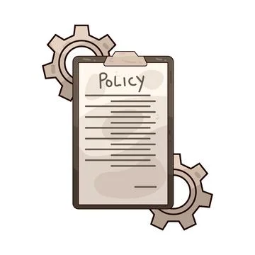 Policy illustration Stock Illustration