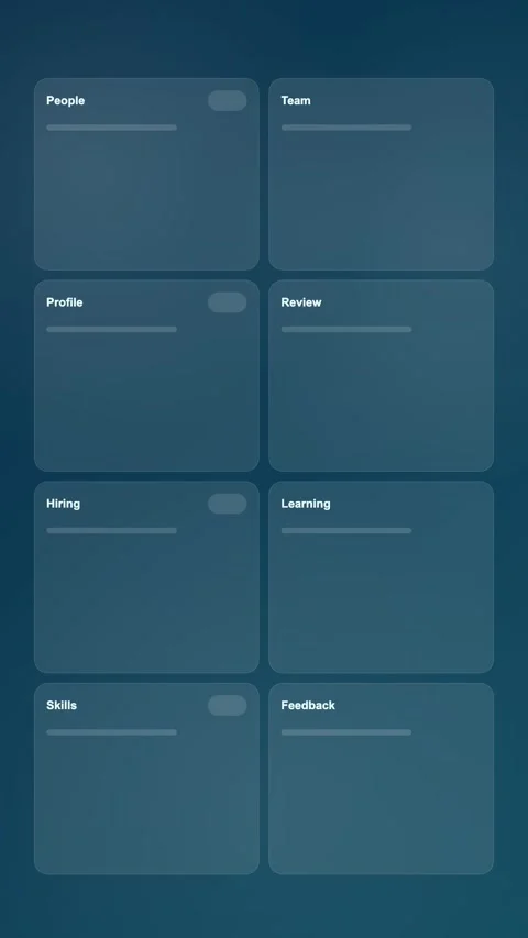 Policy Library Interface Modern Gradient SaaS Interface Vertical Animation Stock Footage 345155002