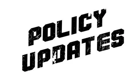 Policy Updates rubber stamp イラスト素材