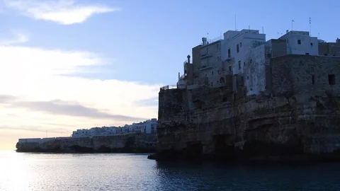 Polignano a mare Stock Footage 105201403