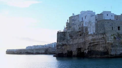 Polignano a mare Stock Footage 105201404