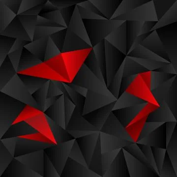 Poligon Geometric Gradient Background Stock Illustration