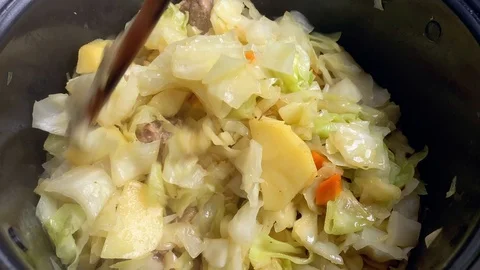 Polish bigos Stock Footage 117719408