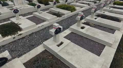 Polish Cemetery in Lviv Stock Footage 62270441