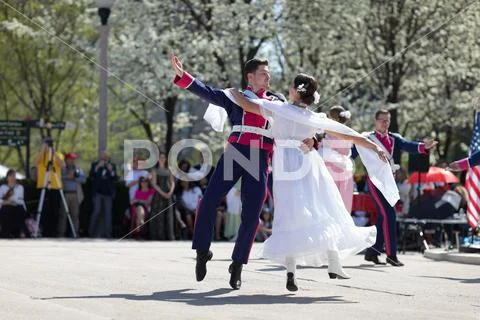 Polish Constitution Day Parade 2018 Stock Photos