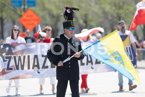 The Polish Constitution Day Parade 2018 Stock Photos