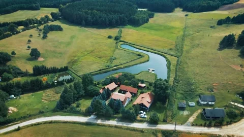 POLISH COTTAGE Stock Footage 138656845