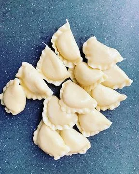 Polish dumplings Stock Photos