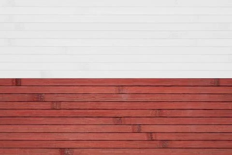 The Polish flag. Stock Photos