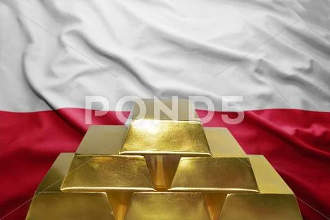 Polish gold reserves Stock Photos
