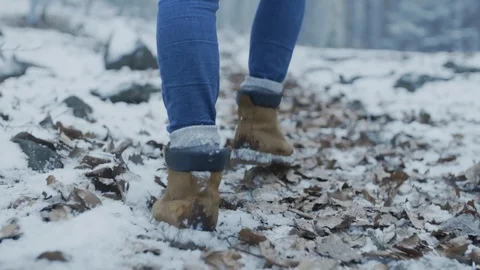 Polish mountains winter time Видео 85510474