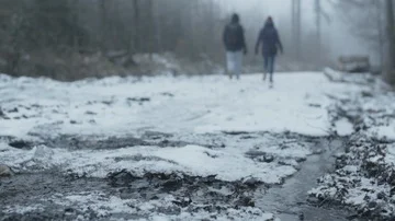 Polish mountains winter time Видео 85519406