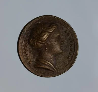 Polish Museums, 18th-20th ct, Ancient false coin, fanciful Stock Photos