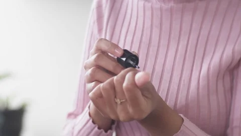 Polish Nails Stock Footage 127270018