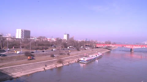 Polish National Stadium Stock Footage 34148764