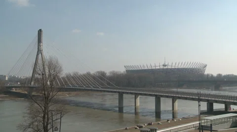 Polish National Stadium Video stock 34153621