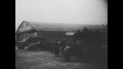 Polish soldiers surrender weapons Video stock 103388622