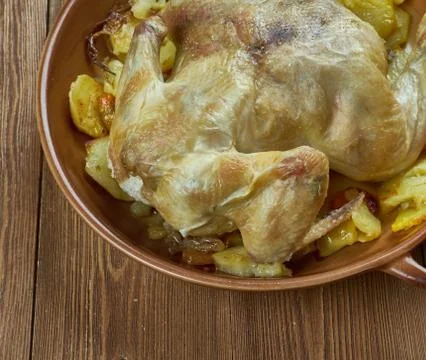 Polish Wedding Chicken Foto stock