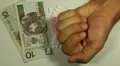 Polish Zloty PLN, Counting Drugs and Money, Health Care, Colorful Pills HD Footage