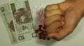 Polish Zloty PLN, Counting Drugs and Money, Health Care, Colorful Pills HD Footage