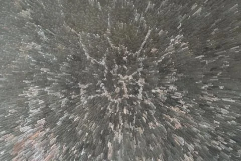 Polished bare concrete wall texture, 3d block style Ilustração Stock