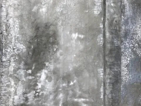 Polished bare exposed cement texture pattern on house wall surface background Stock Photos