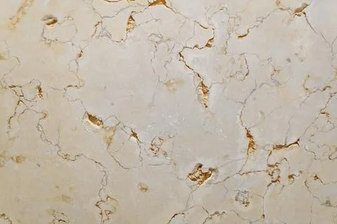 Polished beige limestone background Stock Photos