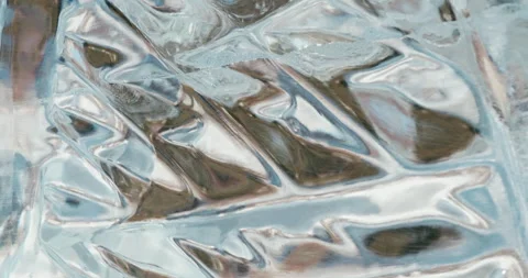 Polished edges of clear undulating ice, abstract icy background Vídeos de archivo 231446940