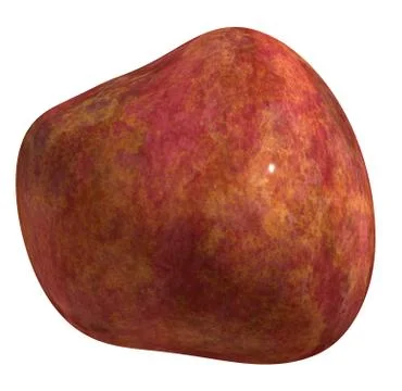 Polished  Jasper Pebble Stock Illustration
