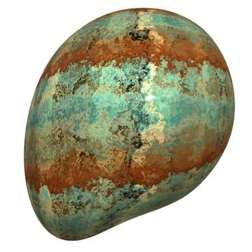 Polished  Jasper Pebble Stock Illustration