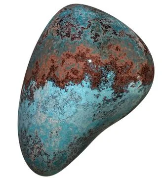 Polished  Jasper Pebble Stock Illustration