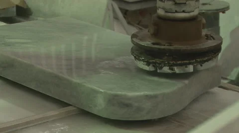 Polished marble slabs Stock Footage 40524449