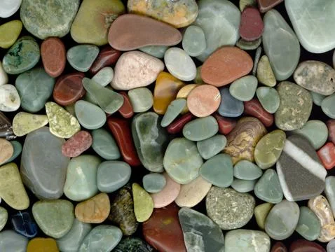 Polished rocks Stock Photos