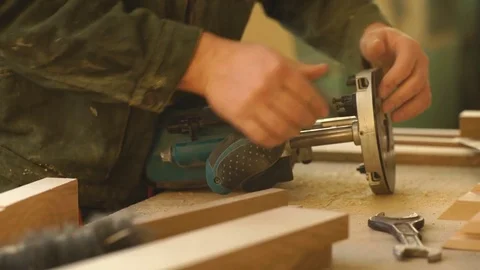 The polished wood power Stock Footage 76276953